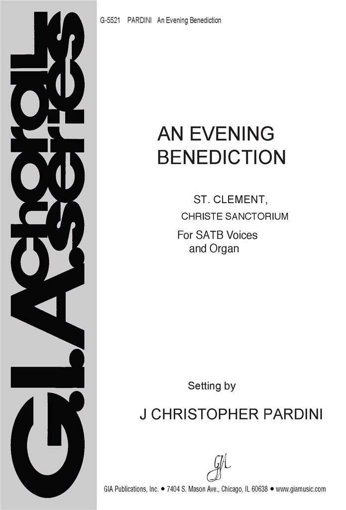 An Evening Benediction